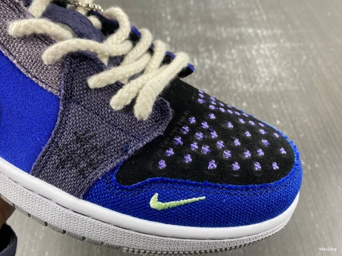 Cheap TB Williamson DZ7292-420 OG Zion Retro Jordan 1 Voodoo Low 0726